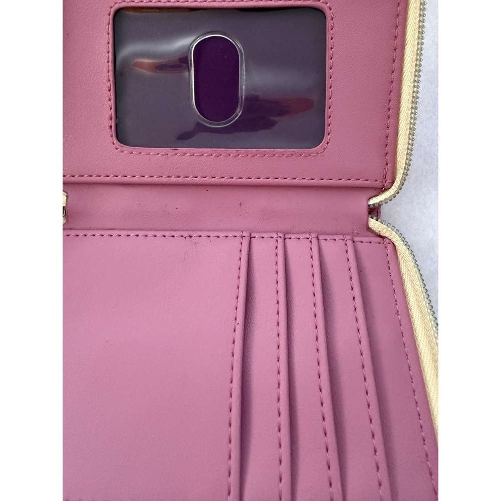 Loungefly Disney The Nightmare Before Christmas Zip Around Wallet Pink Purple - Picture 2 of 6